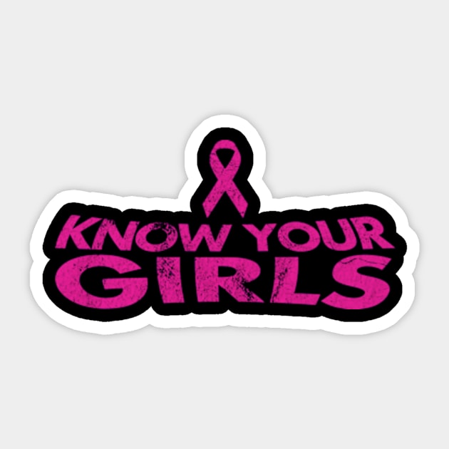 Breast Caner Awareness Sticker by pjsignman